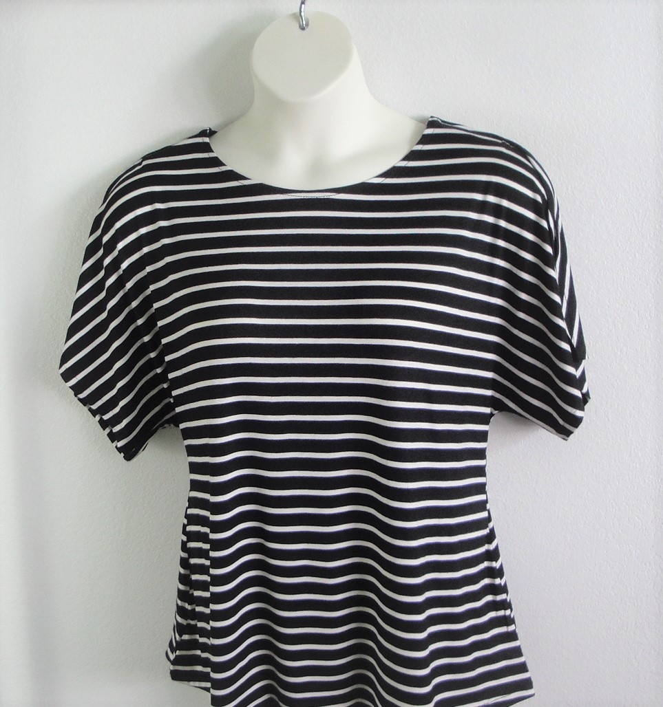 black stripe shirt