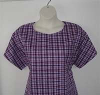 Image Tracie FLANNEL Shirt - Purple Plaid