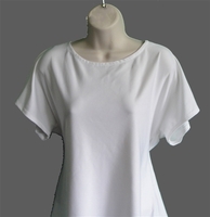 Image Tracie Shirt - White Nylon Knit